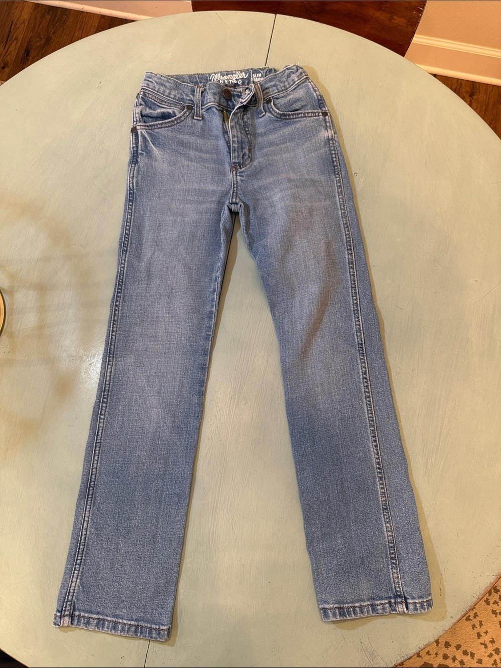 Wrangler Light Blue Straight Leg Jeans